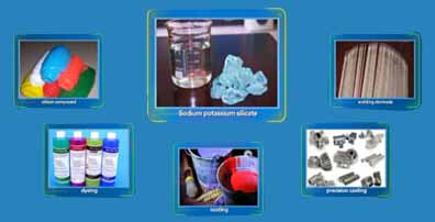 焊条专用水玻璃硅酸钾钠使用案例